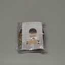 RUWISS Messy Bun Hair Piece Human Hair Messy Rose Bun Hair Buns Hair Piece for Women Scrunchies Updo Bun Extension Ponytail (Brown to Blond)