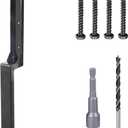 Thicker Fence Post Repair (Black 1 Pack)