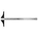 Pacific Arc 24 Inch T Square, Traditional Stainless Steel, Graduated Inch and Pica