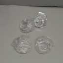 12 Pcs Acrylic Bracelet Displays Stands Clear Jewelry Display Holder Bangle Organizer Rack Bracelet Storage Showcase for Home Store 