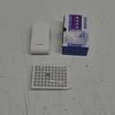Fly Trap Indoor, Fruit Fly Traps for Indoors, Plug-in Flying Insect Trap for Mosquito, Gnats, Moths, Flies for House (1 Device + 5 Glue Cards), White