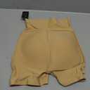 DERCA Butt Lifter Panties Padded Underwear for Women Seamless Booty Pads Hip Enhancer Panty (Small, #2 Beige (Tummy Control))