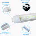 WYZM 4PCS F72T12/cw/ho LED Replacement 6ft, R17D 6 Feet 30Watt Fluorescent Replacement for F72T12/CW/HO (4-Pack White)