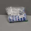 Flat Plug Extension Cord 25 ft, Surge Protector Power Strip, Outlet Extender with 6 Outlets 4 USB Ports, Overload Protection, Long Extension Cord with Multiple Outlets for Indoor, Home, Office, White