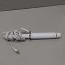 T3 SinglePass Curl X Extra-Long Barrel 1", 1.25", 1.5" Curling Iron with 9 Heat Settings and Ceramic Barrel for Fast Styling and Lasting Results on All Hair Types (White/Rose Gold)