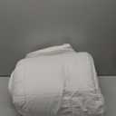 Queen Size Quilted Fitted Mattress Pad Cover with Deep Pocket Fitted 8" - 21", Ultra Soft and Comfortable, Breathable (White, Queen)