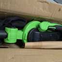 Cordless Leaf Vacuum with Bag, 2-in-1 Leaf Blower & Vacuum with Extension Tube, 150MPH Brushless Motor, 2 x 4.0Ah Batteries, 8 Speed Modes for Driveway, Patio, Garage Hard Surface Cleaning