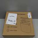 Cesun Automatic Motion Sensor Bathroom Trash Can with Lid, 2.6 Gallon Touchless Trash Bin, Smart Plastic Slim Garbage Can Small White Wastebasket for Toilet, Office, rv, Bedroom, Living Room