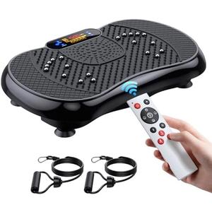 Vibration Plate Exercise Machine, PBYRD Lymphatic Drainage Machine for Weight Loss, Full Body Workout Vibrate Fitness Platform, Helps Toning Shaping Wellness Home Gyms Workout - Max User Weight 330lbs