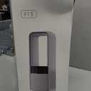 Desk Fan Bladeless, 120 Oscillating Fan Rechargeable, Quiet Fan with Night Light, Smart LED Touch Control, 4 Speed & 9H Timer, Small Table Fan, Auto Display Off, Ideal for Home, Office, Study Room