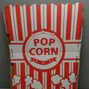 1 Pack Giant Popcorn Box Prop with 100 PCS Balloons (Red)