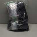 LANE LINEN 100% Cotton Luxury Towel Set for Bathroom - 16 Pieces, Ring Spun - Super Plush, Very Soft & Absorbent - 4 Bath Towels, 8 Washcloths, 4 Hand Towels - Suitable for All Skin Types - Black