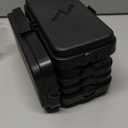 Hrensaw 3PCS Small Weatherproof Electrical Connection Box(Inner 5.5x3x2.2inch),Outdoor Electrical Box,Waterproof Extension Cord Covers for Plug, Extension Cables, Holiday Lights,Black