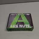 GAsupply Black Lug Nuts 14X1.5, Close End Bulge Acorn Lug Nuts 3/4 inch Hex 1.9inch Tall Conical Seat (24 Pack)