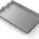 Flat Top Griddle for Blackstone 28 Inch Tabletop Griddle Heavy Duty Steel Grill Pan Replacement Top Part w/Rear Grease System for Blackstone 1517 1883 1924 1853 1963 Accessories