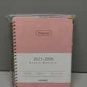 Forvencer 2026 Planner, Hardcover Calendar Planner Weekly and Monthly, Jan 2026 - Dec 2026, 8.5" x 11", Spiral Daily Organizer for Home School, Pink