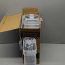 PRAKI Airtight Food Storage Containers Set with Lids - 24 PCS, BPA Free Kitchen and Pantry Organization, Plastic Leak-proof Canisters for Cereal Flour & Sugar - Labels & Marker (Black)