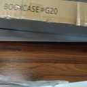 OSCHF 8-Cube Storage Shelf Bookcase - Wooden 4-Tier Floor Standing Open Bookshelf for Home and Office, Cuby Orgainzer, Walnut