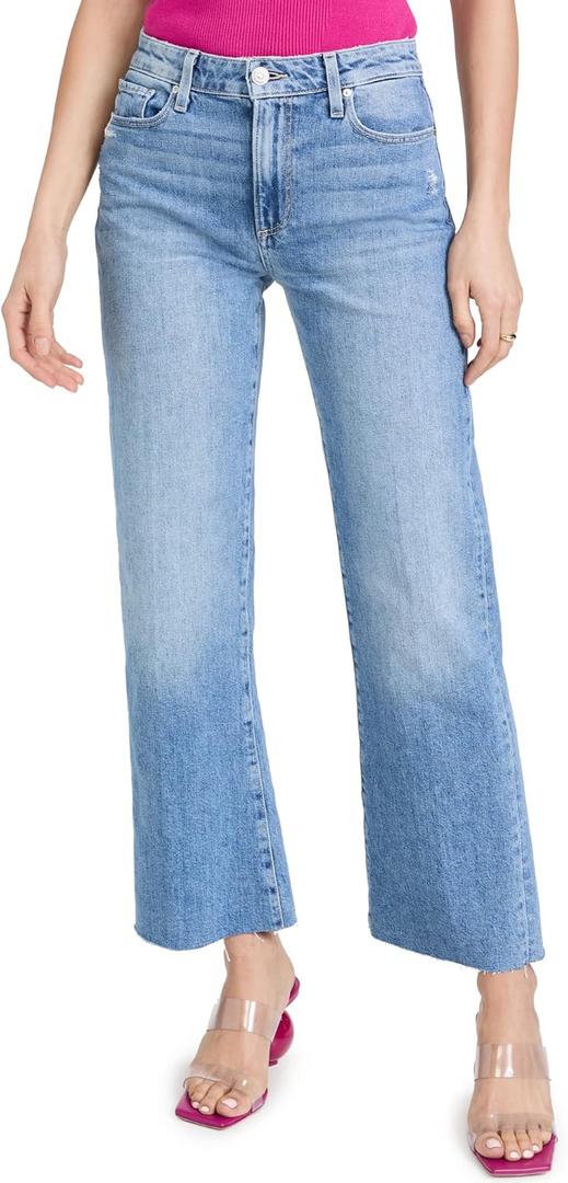 PAIGE Women's Leenah Ankle Jeans (33, Carla)