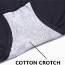 Womens Nylon Seamless Underwear Pack Available in High Waist Briefs and Low Rise Hipster for Legging No Show Panties (Black, XS)