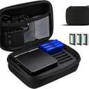 Carrying Case for Gameboy Advance SP,Game Case Holder for GBA SP Accessories,Durable Portable Storage Bag for GBA SP Accommodates 1 Charger,7 Game Cartridge Slots and 3 Cartridge Cases Simultaneously