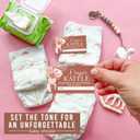 Hadley Designs Baby Shower Invitations For Girl -15 Baby Shower Invites for Girl with Diaper Raffle & Book Request Cards, Boho Babyshower Invitations with Envelopes, Hello Baby