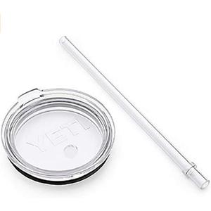 Rambler Shatter-Proof Dishwasher-Safe Replacement Yeti Lid and Straw 30OZ