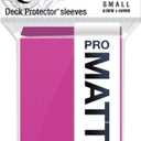 Ultra Pro - Eclipse Matte Small Sleeves 60 Count (Hot Pink) - Protect All Your Gaming Cards, Sports Cards, and Collectible Cards with Ultra Pro's ChromaFusion Technology