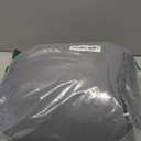 Mooshi Squish Mini Microbead Jelly Bean Bed Pillow (12" x 7")  Airy Squishy Soft Microbeads  Eight Wild Fun Colors to Choose From  Cuddly and Fun Dormroom Accessory  Bed Pillow, Light Grey