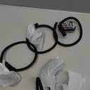 White LED Dually Fender Rear Wheel Bed Side Marker Lights for 2015-2025 Chevy Silverado GMC Sierra 2500 3500 HD Truck Indicators, Smoked Len 4PC