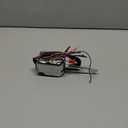 JDMSPEED New Chrome 12V Universal Street Hot Rod Turn Signal Switch with Flasher Replacement for Ford GM