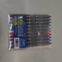 Pilot FriXion Synergy Clicker Erasable, Refillable, Retractable Gel Ink Pens, Extra Fine Point 0.5 mm, Pack of 10, Assorted Colors, FriXion Erasable Pens 0.5 - Ideal for School & Office Writing