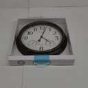 La Crosse Technology 404-3015 Clock Wall with Thermo, 15-1/2"
