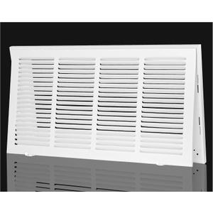 20x10 Return Air Grille,Air Return Vent Cover for 20"Wx10"H Duct Opening | Steel Return Air Filter Grille HVAC Vent Cover for Wall Ceiling,Removable Door Hold 1"Thick Filter,Outer Size 22 5/8"x12 5/8"