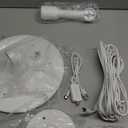 Outdoor TV Antenna 32.8ft Cable (White)