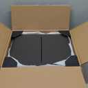 VICITON Modern Floating Nightstand with Solid Wood Drawer, Wall Mounted Bedside Table for Bedroom (Dark Gray, Small)