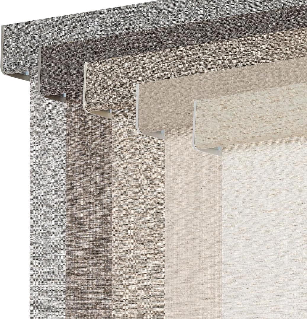 Persilux Light Filtering Roller Shades for Windows Blinds,Cordless,Linen Fabric,Thermal Insulated Fabric UV Protection Shades for Home,Office,Bedroom,Door,Light Filtering-Cream,18" W X 64" H