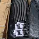 14FT 16FT Trampoline, Outdoor Trampolines for Kids and Adults, Recreational Trampoline with Enclosure Net & Basketball Hoop, Round Trampoline for Backyard, Heavy-Duty