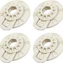 4 PACKS W10528947 Washer Basket Driven Hub Kit Part by BlueStars - Compatible with Maytag Whirlpool Kenmore Washers - Replaces AP5665171 W10396887 W10528947VP PS6012095