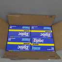 Ziploc Quart Food Storage Freezer Slider Bags, 136ct Total, Durable, 34 Count, 4 Pack