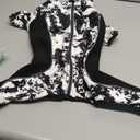 Fleece Dog Coat for Small Medium Dog,Pullover Pajamas Jumpsuit Bodysuit Puppy Coats with Legs, Pet Windproof Warm Cold Weather Jacket Full Body Vest Cozy Snowsuit Outfit Clothes (White, S)