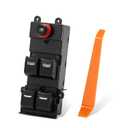 35750-STX-A01ZA Power Window Master Switch Compatible with 2007-2013 Acura MDX Double Auto Button Control Front Driver Side