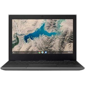 Lenovo 100E Chromebook 2ND Gen 81QB000AUS Laptop Computer, 11.6" HD (1366 X 768) Display, MediaTek MT8173C Processor, 4GB RAM, 16GB eMMC TLC SSD, Powervr GX6250, Chrome OS, Black (Renewed)