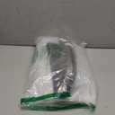 ZYP 2PCS 8x10ft Heavy Duty Clear Waterproof Tarps Outdoor Garden Rainproof Covering,Clear Vinyl Tarp with Grommets,Transparent Waterproof Tarpaulin for Covering Henhouse Porch Canopy Plant Camping