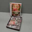1000 Piece Jigsaw Puzzles for Adults, Bathtub Jungle Animal Jigsaw Puzzles Funny Animals Bathroom Pink Flamingo Puzzle Challenging Family Activity Perfect for Game Nights Puzzle Wall Art Decor