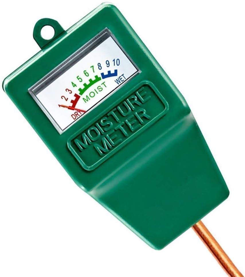 Soil Moisture Meter,Plant Hygrometer Moisture Sensor Plant Water Monitor for Potted Plants,Garden,Farm, Lawn(No Battery Needed) (Green)