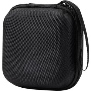 Hard Shell Carrying Case with Zipper, Electronic Organizer Travel USB Cable Accessories Case, EVA Waterproof Storage Bag for Power Bank/Chargers/Mouse/Earphones/Flash Driver, Style B Black