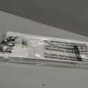 LazBlinds No Drill Cordless Day Night Cellular Shades, 25" W x 64" H, White