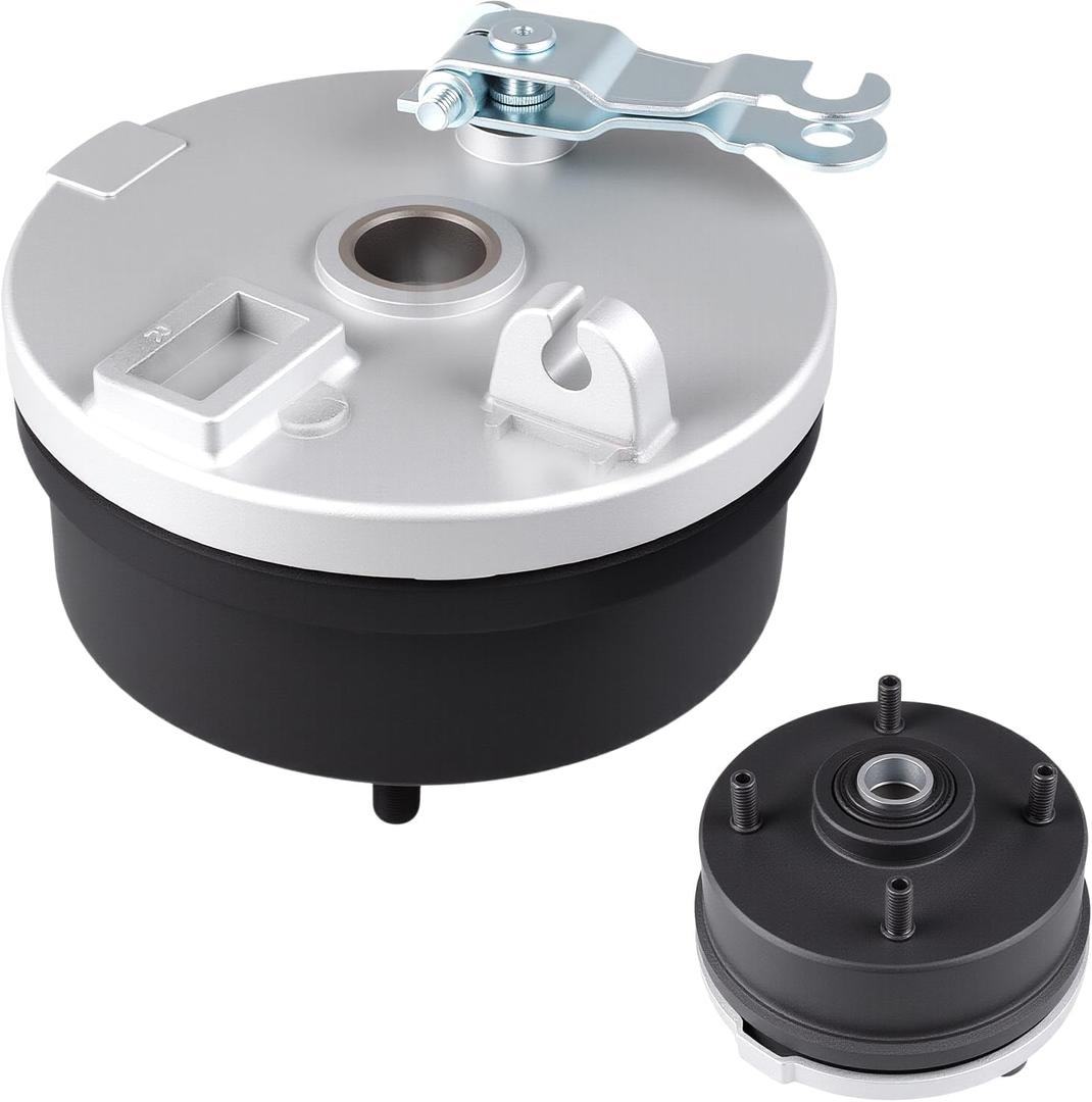 Front Drum Brake Wheel Hub with 4 Stud -Hole Spacing 88mm Shoes 8" Rim Fit for 110cc- 250cc ATV Taoao Quad,New Cheetah Tforce ATA 125E 125F1 etc,Fit on Tire 19x7-8.(Right)