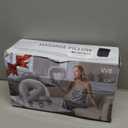 Face Down Pillow for Massage Table, Massage Headrest for Bed, Stomach Sleeping Pillow with Face Cradle Pad, BBL Pillow After Surgery Post Eye Surgery Recovery, Massage Pillow with Removable Cover Grey (Gray)